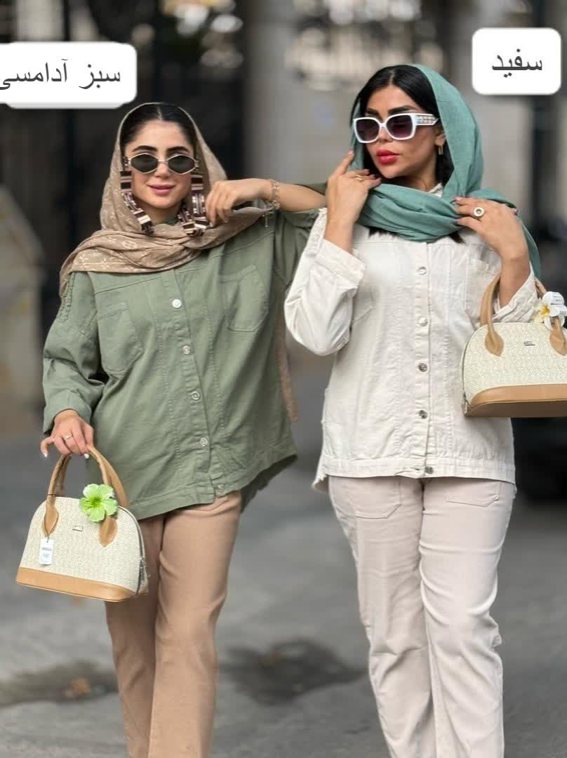 مانتو کتان جین سایه 2652